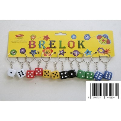 5900733462630 Brelok kostka 2CM  A 12 1097G TOYS