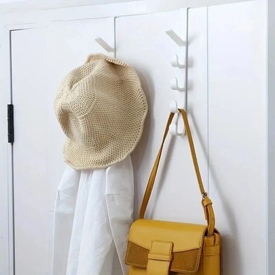 Over The Door Kleiderbügel Ständer Haken Aufbewahrung Organizer Tasche Halter
