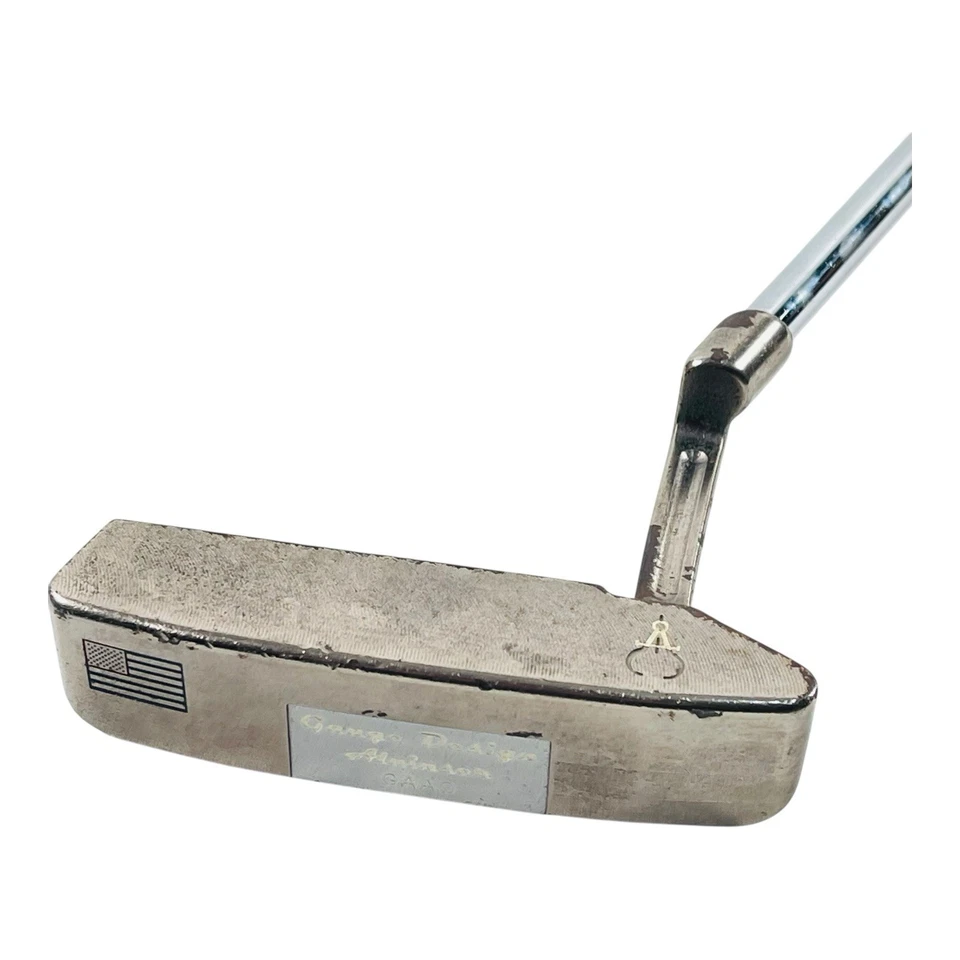 Gauge Design Golf Aluinser GAA0 Blade Putter David Whitlam Steel Shaft 34.5" RH - Image 3 of 4