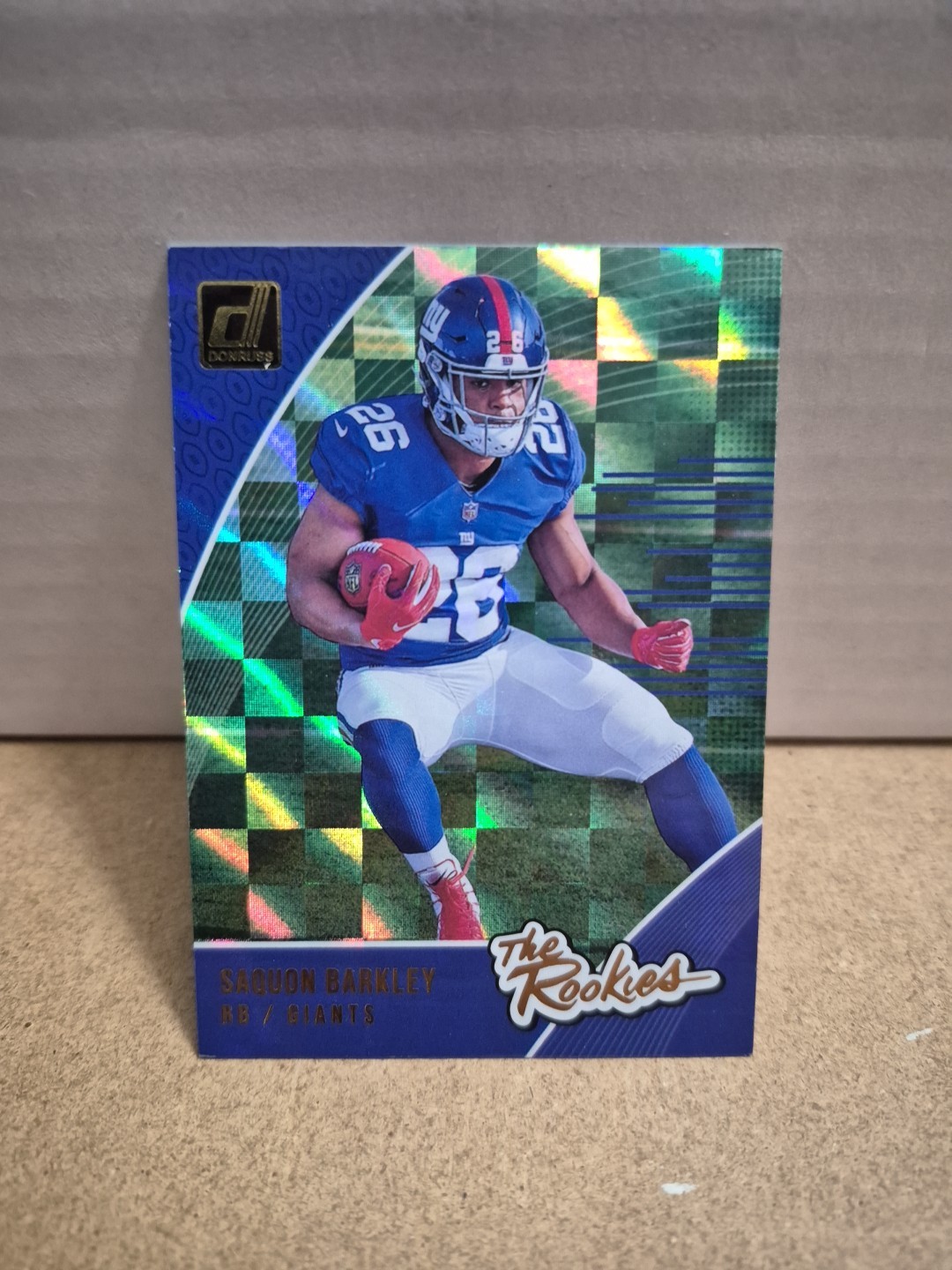 2018 Donruss Saquon Barkley The Rookies #R-6 Rookie RC