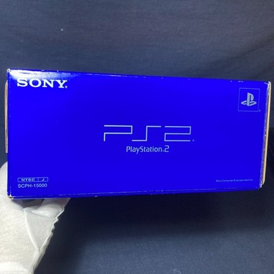 Sony PlayStation2 PS2 SCPH-15000 Launch Model Blue Box Console Set