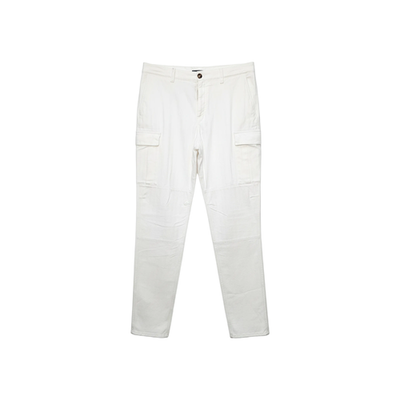 Brunello Cucinelli Cotton Herringbone Cargo Pants White | eBay