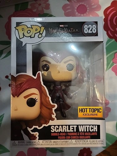 Funko POP!  WandaVision: Scarlet Witch - Hot Topic Excl 828 Marvel Avengers