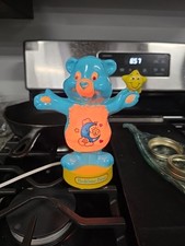 Rare Vintage 1991 Care Bears Bedtime Bear Night Light Lamp WORKS 