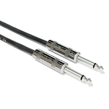 1 Piece - Guitar Instrument Mono Patch Cables Lead 300 cm - 118.11" Black
