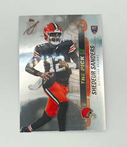 2025 Topps Signature Shedeur Sanders Base (RAW)