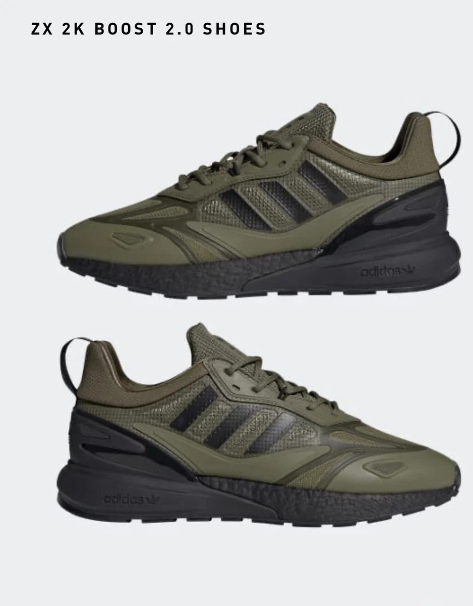 hoge2501　2個セット Adidas ZX 2K Boost 2.0 Focus Olive for sale | eBay