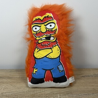 The Simpsons GROUNDSKEEPER WILLIE Plush Pillow Doll Universal