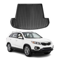 Kofferraumwanne Laderaumwanne FüR Kia Sorento 2014-2020 Gummi TPE Schwarz