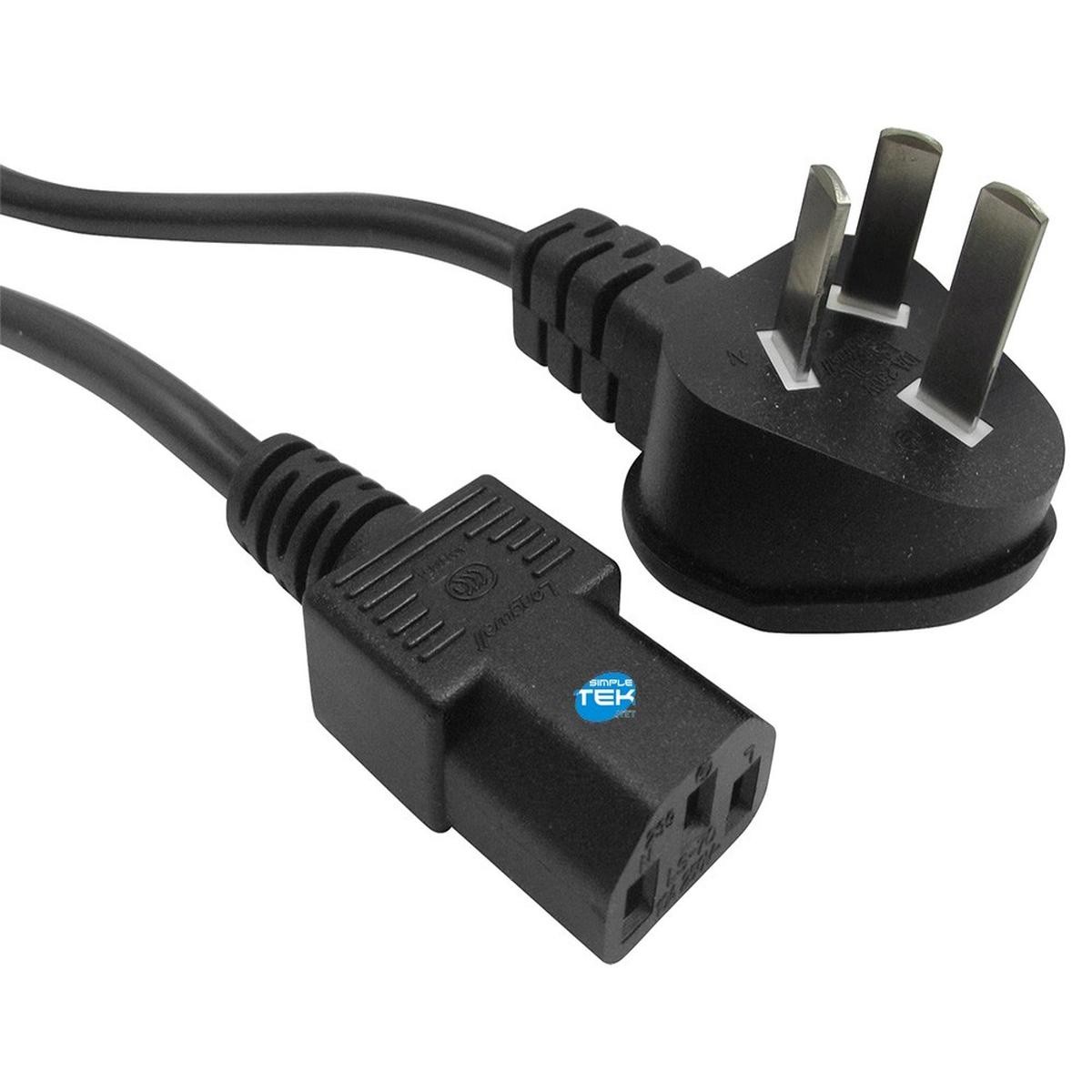 Cable de Alimentación 1,5m Desktop Ups Fuente C13 Tipo F Chino Tipo I _