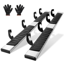 Running Boards, 6" Step Bars Compatible with 2007-2018 Chevy Silverado/GMC Sier