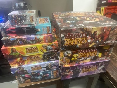 CMON Marvel Zombies - Zombicide - Kickstarter Hungry  Pledge Bundle NEW SEALED