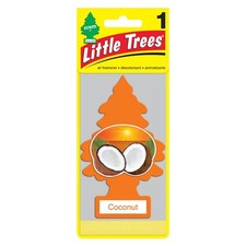 Little Trees Coconut Hanging Air Freshener Home Car 1 Packs - CHOOSE QTY