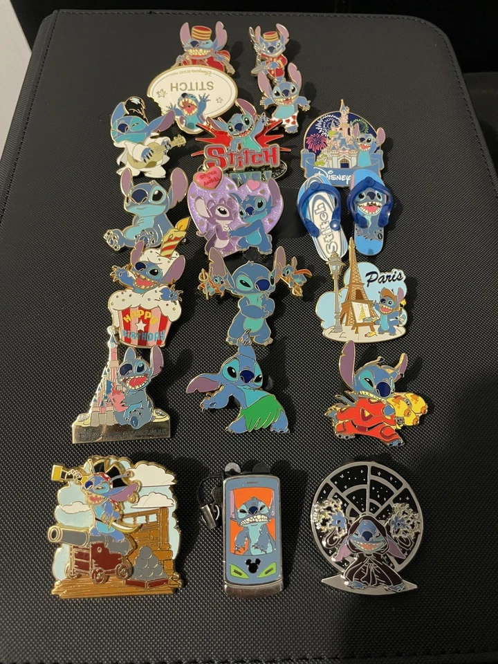 Stitch Pin Disney land Paris large Bundle 2007-09 - Image 2 of 4