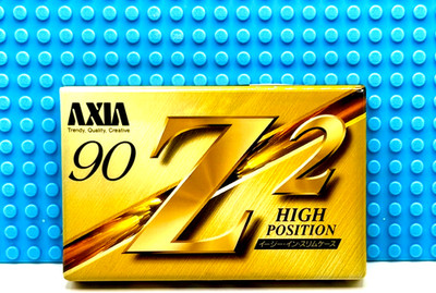 AXIA   Z 2.  90  1995  JAPAN  TYPE II    BLANK CASSETTE TAPE (1) (SEALED)