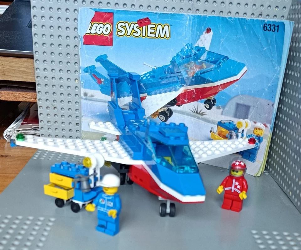Lego System 6331/1996 Vintage Patriot Jet kpl. mit  OBA - Bild 3 von 3