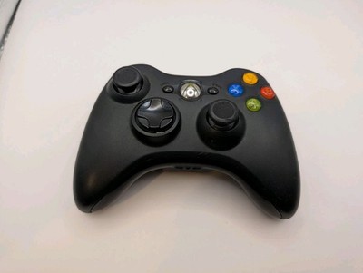 Microsoft Xbox 360 Wireless Controller Black Genuine OEM Tested Working