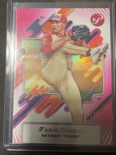 2025 Topps Pristine Tarik Skubal Pink Refractor #11/15 Tigers