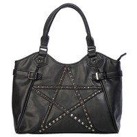 Banned Alternative Gothic Goth Okkult Shopper Handtasche Calling Of The Eclipse