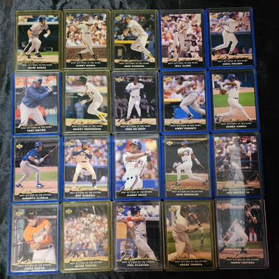 1992 UD Ted William's Best Hitters of the Game Set 1-20 Griffey Thomas Bonds