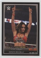 2015 Topps WWE Road to Wrestlemania Nikki Bella #55 4g0