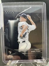 Troy Melton 2026 Topps Chrome Black RC Base Set #92 Tigers Rookie