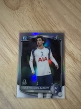 2025-26 UEFA UCC Chrome #BU-LWB Luca Williams-Barnett Bowman 1st Refractor