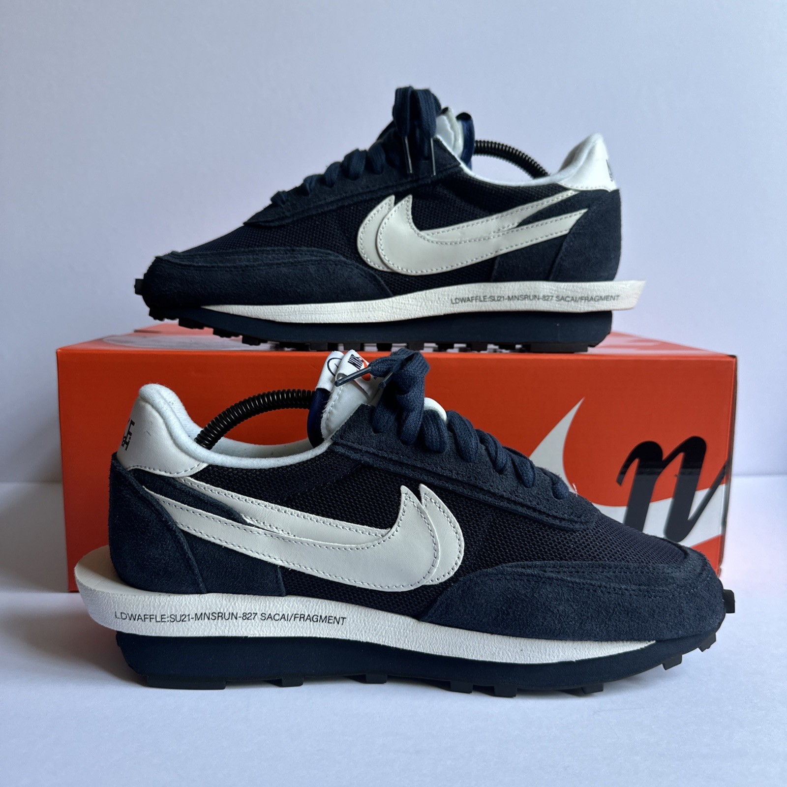 SACAI X NIKE Cialda Nike x Sacai x Fragment LDV usata 'Blackened Blue' taglia 9 5