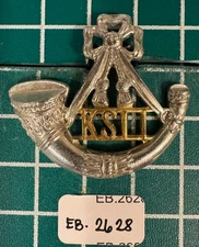 K.S.L.I Anodised Cap Badge  EB-2628