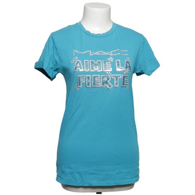 MAC, T-shirt, Größe: S, Blau, Baumwolle, Print, Damen #E9u
