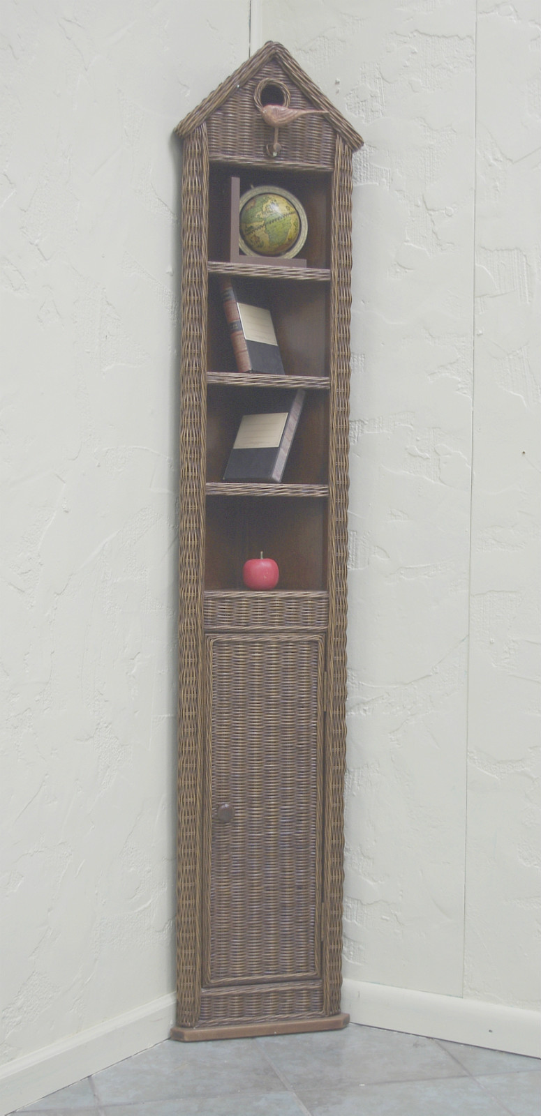 Wicker Corner Birdhouse Curio ETC51 eBay