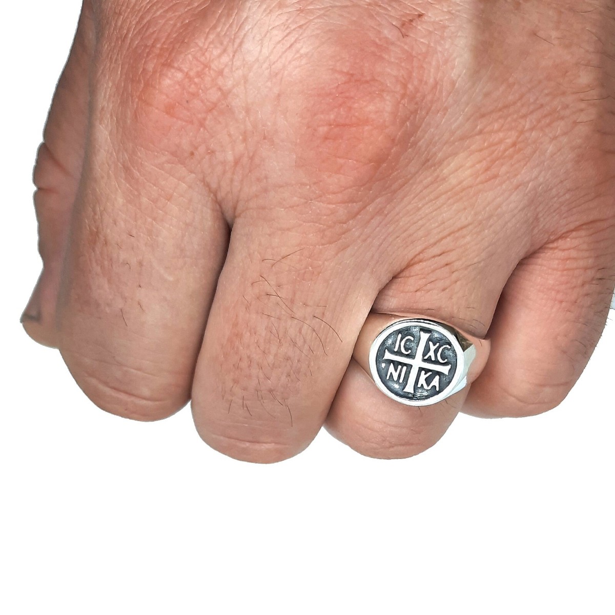 Evisenシルバーリング IC CHIP RING SILVER 17号 シルバーリング(PUSH