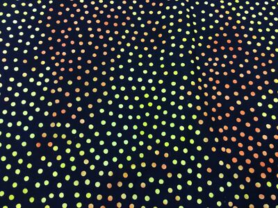 Japanische Batik - shs0092 - Punkte auf schwarz - 100% Baumwolle