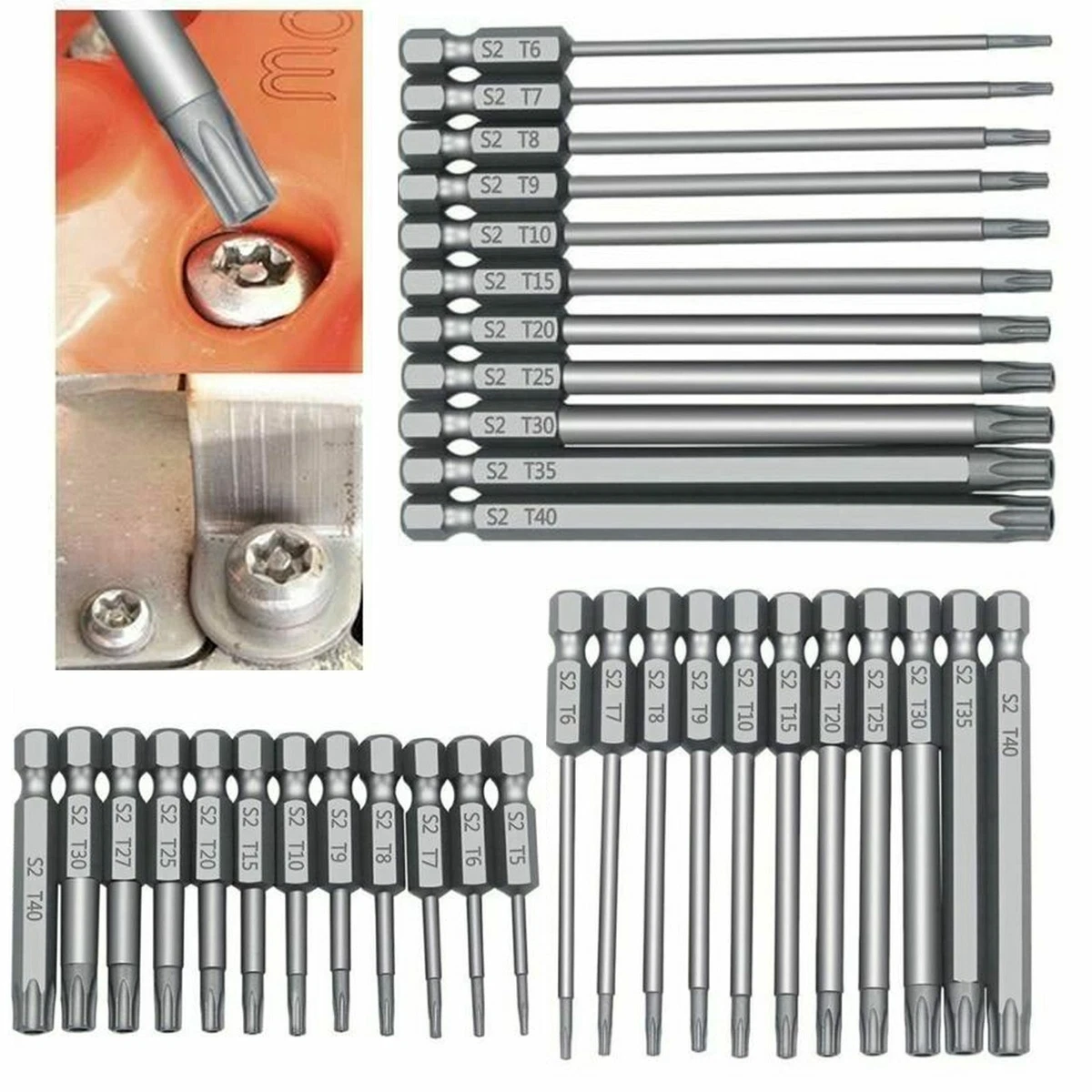 Tamper resistant screw bit deals