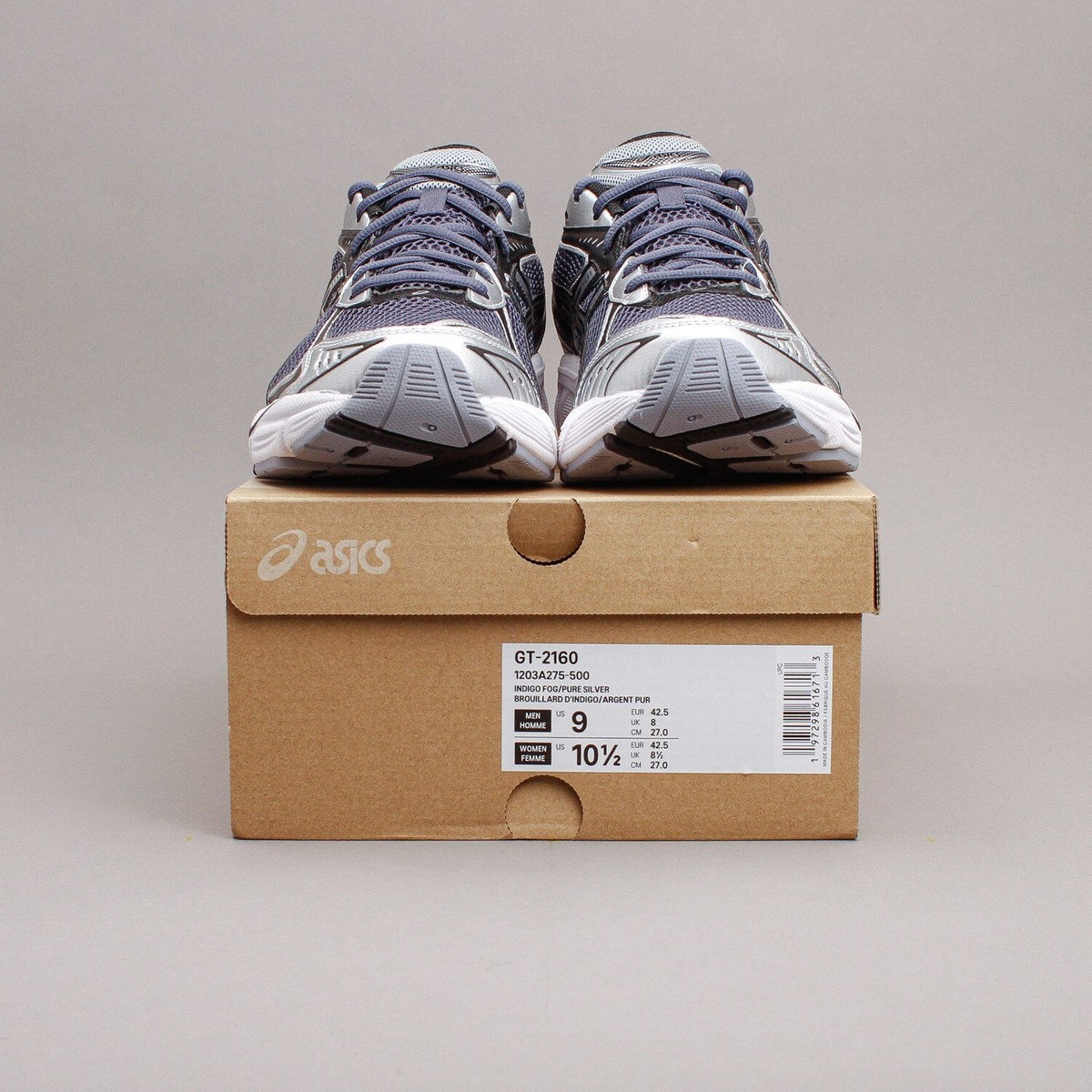 Asics Sportstyle GT-2160 Indigo Fog Pure Silver Running Men