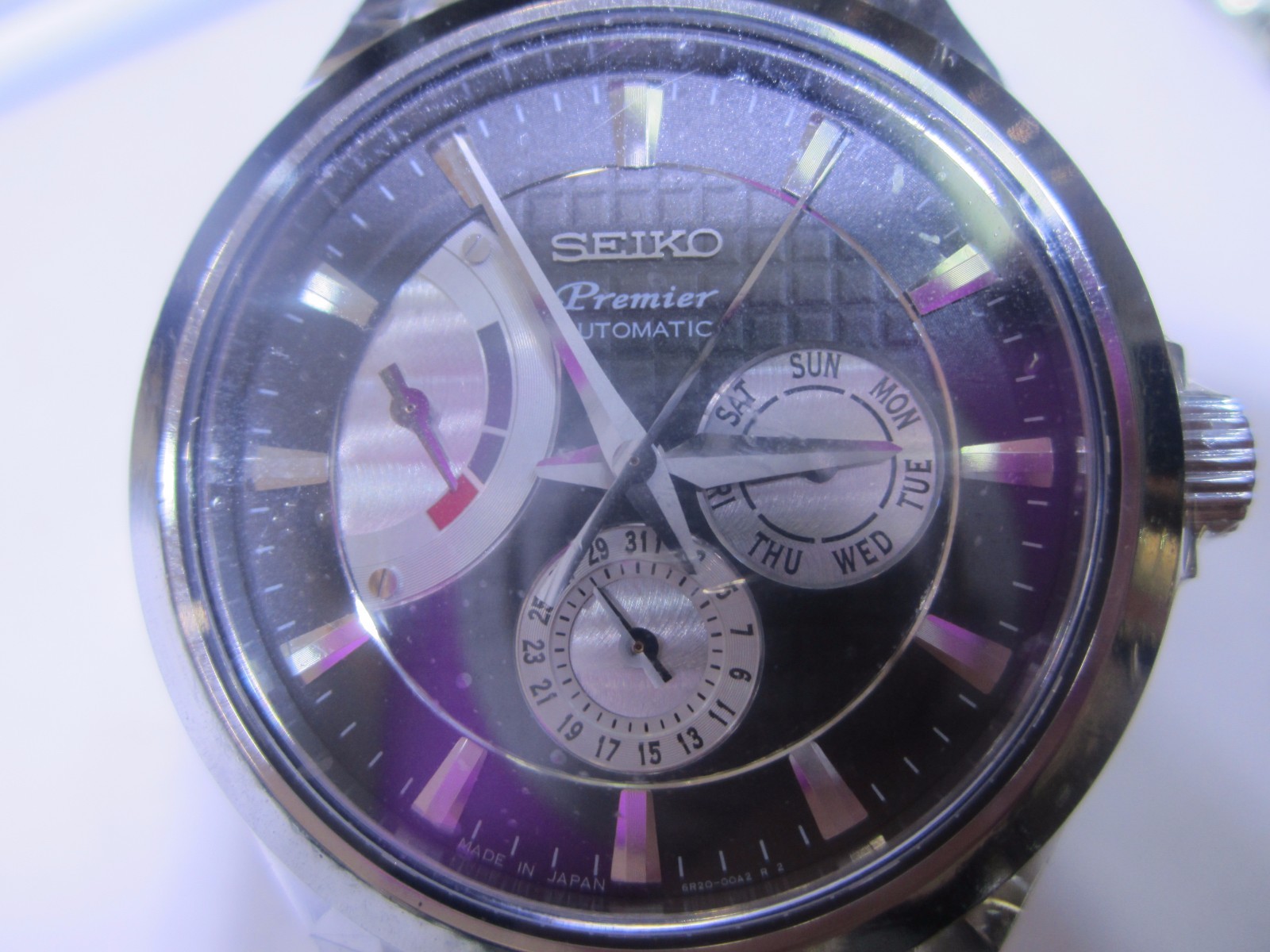 Seiko Premier Men's Black Watch - SPB001 for sale online | eBay