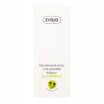 ZIAJA BIO, żel pod oczy i powieki ze świetlikiem, AUGEN- UND AUGENLIDERGEL, 15ml