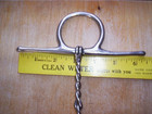 Used Stainless Full Cheek Single Twisted Wire Snaffle Bit  5" Mouth — photo 4