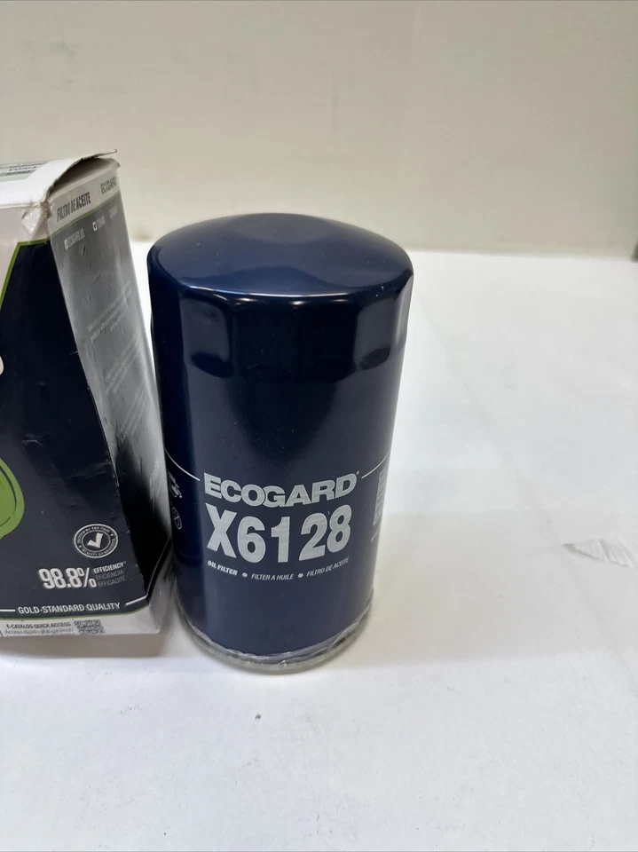 Масляный фильтр премиум-класса Ecogard X6128 подходит для Ford F-250 2011-2017 годов выпуска - Изображение 2 из 4