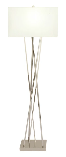 Lámparas de acero inoxidable Benzara