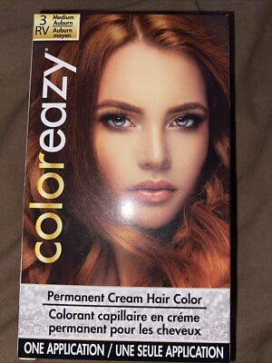 Color Eazy Women's Medium Auburn Hair Color