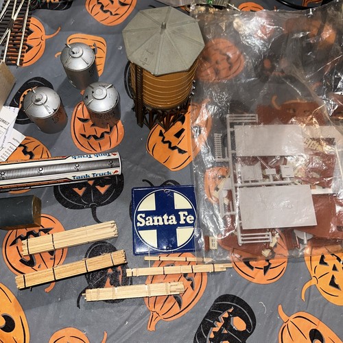 HO Train Accessories Scenery Wood Tank Truck eBay