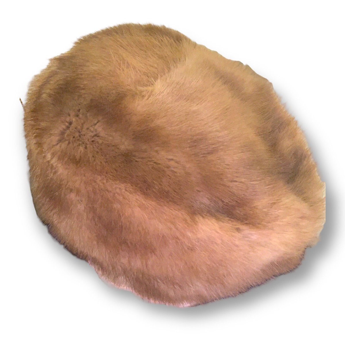 Reggi of Wilshire Vintage genuine mink hat Vintage Mink Fur Pillbox Hat Reggi of Wilshire 50 main image 3