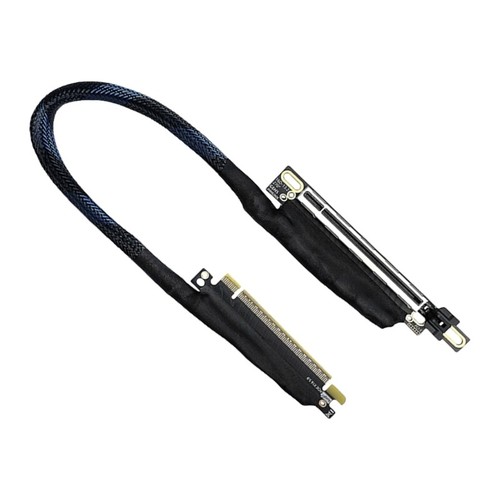 PCIe 5.0 X16 Extension Cable 270?? Bend High Conductivity Shielded Line - Photo 11/12