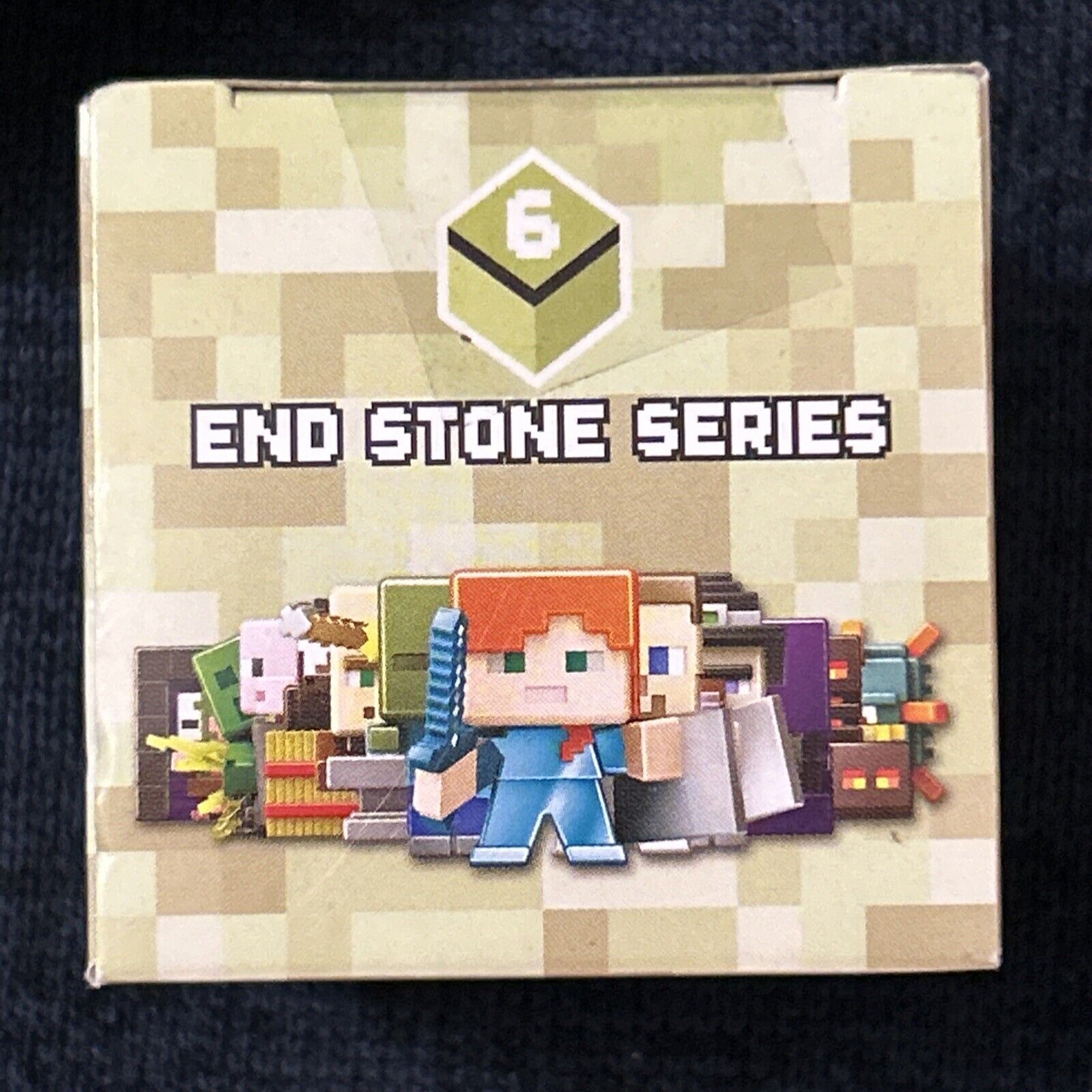 Minecraft Mini-Figures End Stone Series 6 1 Endermites on Moss