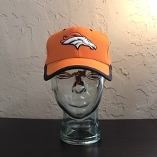 Denver Broncos Orange Cap/Hat NFL Football Adjustable Embroidered Logo