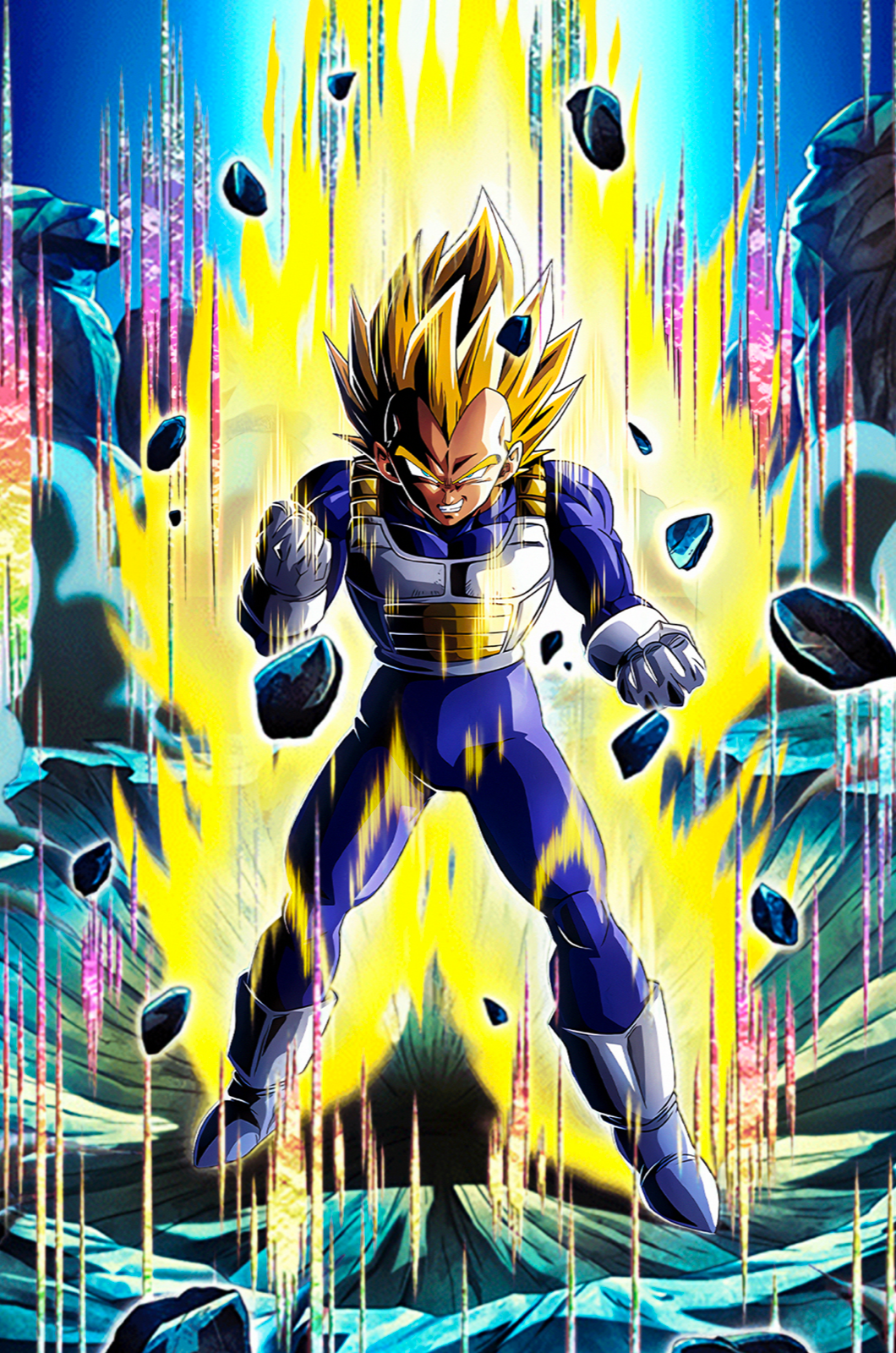 Dragon Ball Z Vegeta Final Flash poster (24x36 inches)