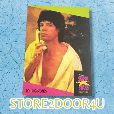 1991 ProSet Super Stars MusiCards ROLLING STONES #116 Trading Card | eBay