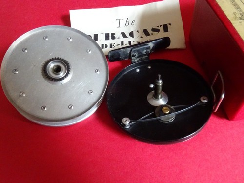 EINE GUT VERPACKTE VINTAGE S E COOKE 3 1/2" DURACAST LEICHTE MITTELSTIFTROLLE - Bild 7 von 11