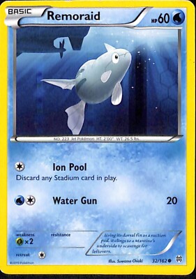 remoraid pokemon card Remoraid(C) {W}〈028/070〉[L1-r] – 晴れる屋2 main image 1